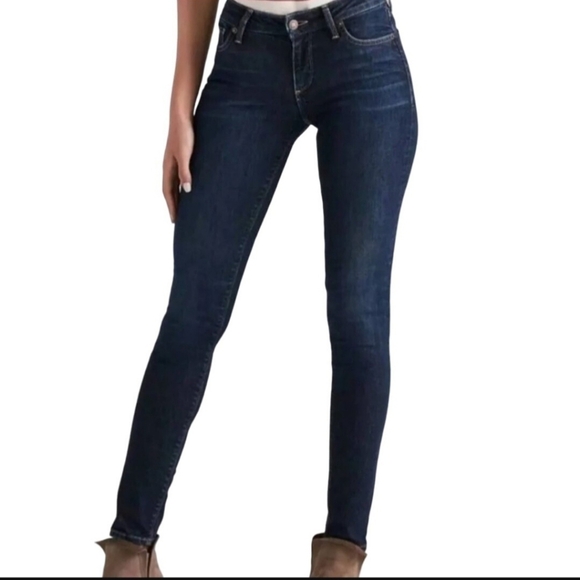 Lucky Brand Sasha Super Skinny Mid Wash Mid Rise Jeans Size 4/27 - Picture 1 of 7